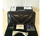 2016 Chanel Clutch Dinner Bag Original Sheepskin Leather A94430 Black
