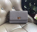 2016 Chanel Latest WOC A80834 Original Leather Mini Bag Bronze Hardware A80834