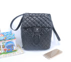 2016 Chanel Sheepskin Leather Backpack A91121 Black A91121