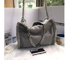 2016 Stella mccartney Suede Leather shoulder Bag A808 Gray A808
