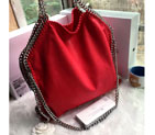 2016 Stella mccartney Suede Leather shoulder Bag A809 Red A809