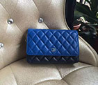 2016 Chanel WOC A80797 Original Leather Mini Bag Silver A80797