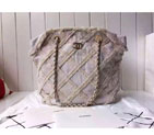2016 Chanel shoulder Bag Original Fabric A9222 OffWhite A9222