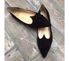 2016 Christian Louboutin Flats shoes in velvet CLWS0098