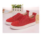 2016 Christian Louboutin Lovers shoes in velvet with Rivet CLWS0092