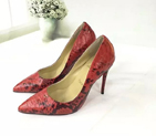 2016 Christian Louboutin Snake stripes leather women Sandals shoes CLWS0072