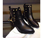 2016 Dior women shoes in Calfskin leather with rivet DSW0188