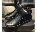 2016 Giuseppe Zanotti men Cowhide leather Sneaker with rivet GZN0007