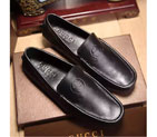 2016 Gucci Calfskin leather men shoes GM0502