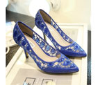 2016 Jimmy Choo Women high-heeled shoes in Lace JCS0056