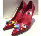 2016 Latest Dolce&Gabbana Patent leather high-heeled shoes with Heel Height 8.5cm DGW0012
