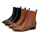2016 Louis vitton women Boots in Calfskin leather with rivet SW0447