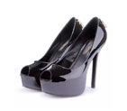 2016 Louis vitton women High-heeled shoes in Cowhide leather Heel Height 13cm SW0317