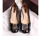 2016 Louis vitton women casual shoes in Patent leather 5CM SW0325