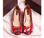 2016 Louis vitton women casual shoes in Patent leather 5CM SW0324
