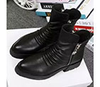 2016 Mcqueen women Boots in Calfskin leather MCQ0093