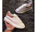 2016 Mcqueen women shoes in Calfskin leather MCQ0074