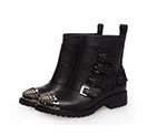 2016 Miu Miu women Boots in Calfskin leather with rivet
