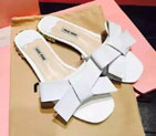 2016 Miu Miu women Slippers in Patent leather BMS0120