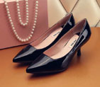 2016 Miu Miu women shoes in Patent leather Heel Height 5cm BMS0140