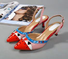 2016 New Fendi women Sandals in Calfskin leather with Heel Height 4.5cm FSW0045