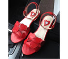 2016 New Valentino women Flat shoes in Sheepskin leather VN0270