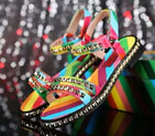 2016 New Valentino women Sandals shoes in Calfskin leather VN0269