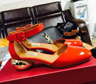 2016 New Valentino women Sandals shoes in Calfskin leather VN0304