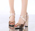 2016 New Valentino women Sandals shoes with Heel Height 9.5cm VN0272