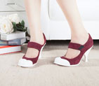 2016 Prada High-heeled shoes in Cashmere PSW0145