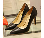 2016 Yves Saint Laurent high-heeled shoes in Calfskin leather Heel Height 9cm YSLWS0043