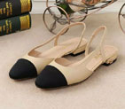 2016 chanle flat shoes in Calfskin leather CHW0908