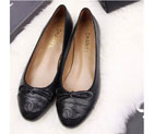 2016 chanle flat shoes in Cowhide leather CHW0914