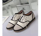 2016 chanle shoes in denim CHW0939