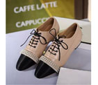 2016 chanle shoes in sheepskin leather With Pearl CHW0935