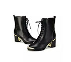 2016 chanle women Boot in Calfskin leather CHW1175