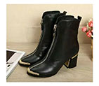 2016 chanle women Boot in Calfskin leather CHW1176