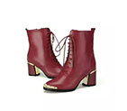 2016 chanle women Boot in Calfskin leather CHW1174