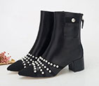 2016 chanle women Boots  in Calfskin leather