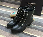 2016 chanle women Boots in Calfskin Leather
