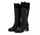 2016 chanle women Boots in Calfskin leather
