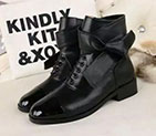 2016 chanle women Boots in Calfskin leather