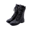 2016 chanle women Boots in Calfskin leather