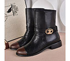 2016 chanle women Boots in Calfskin leather