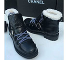 2016 chanle women Boots in Calfskin leather