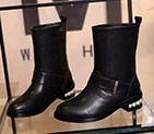 2016 chanle women Boots in Calfskin leather