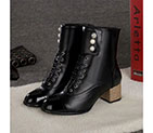 2016 chanle women Boots in Calfskin leather