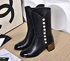 2016 chanle women Boots in Calfskin leather CHW1283