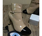 2016 chanle women Boots in Patent leather