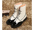 2016 chanle women Boots in Patent leather